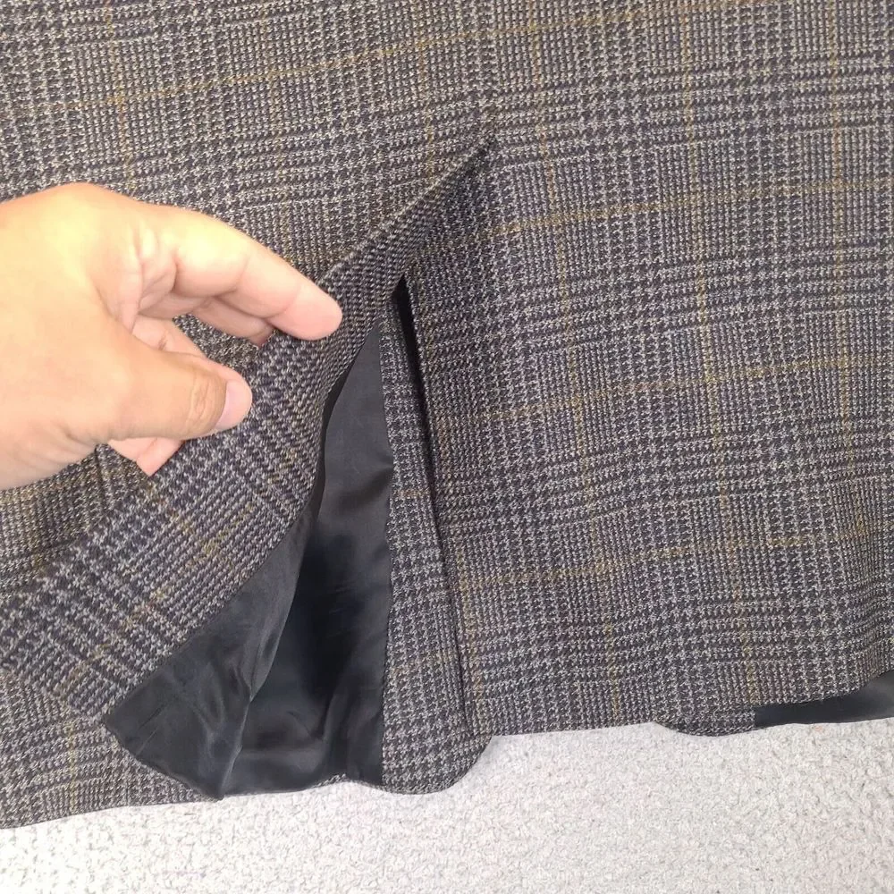 CHAPS Ralph Lauren Blazer‎ Mens 41R Multicolor Plaid Wool For Rogers Mens Store